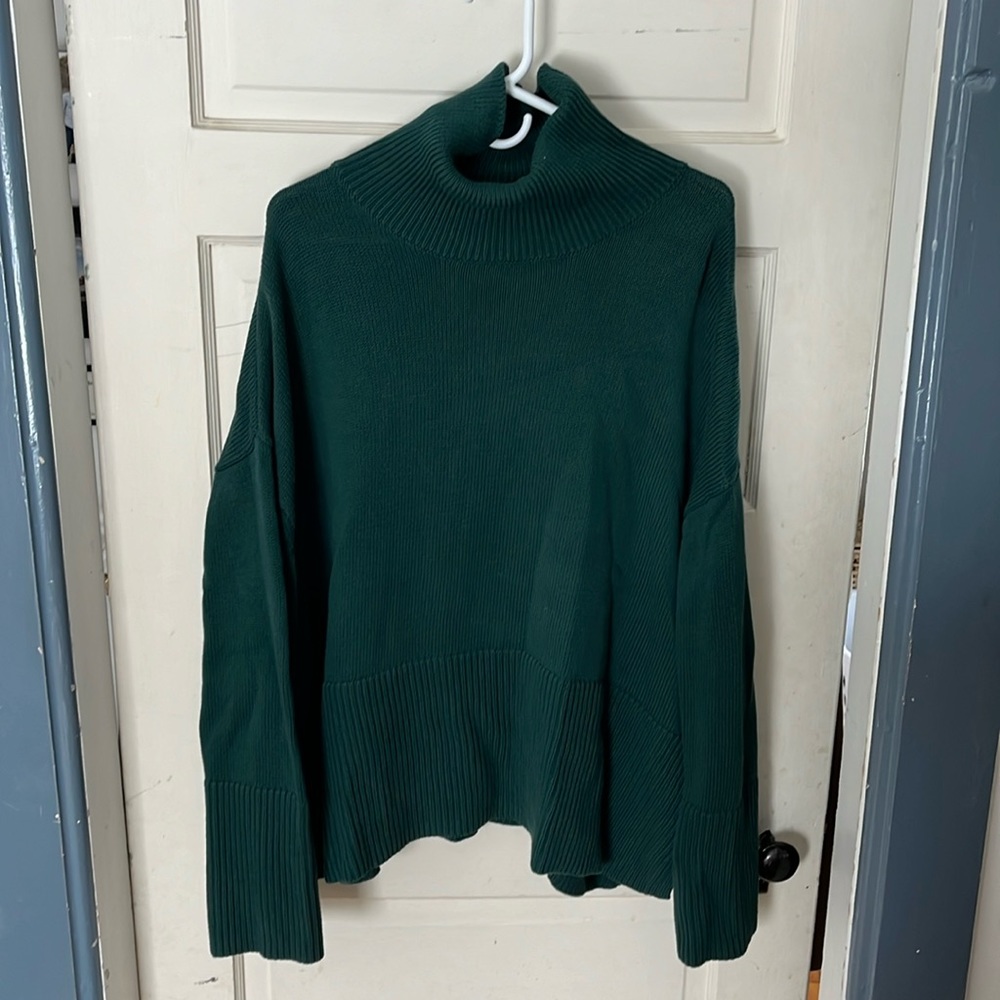 Green Gap sweater